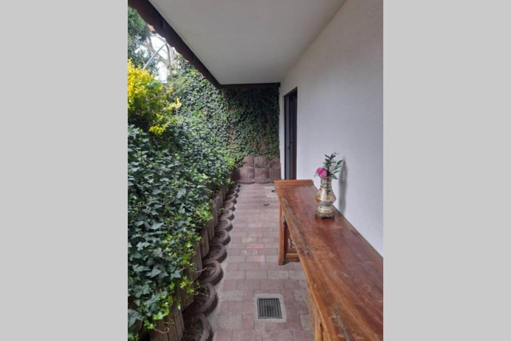 Souterrain Wohnung In Bensheim Exterior foto